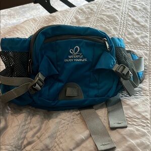 Waterfly Blue Waist Hiking Bag